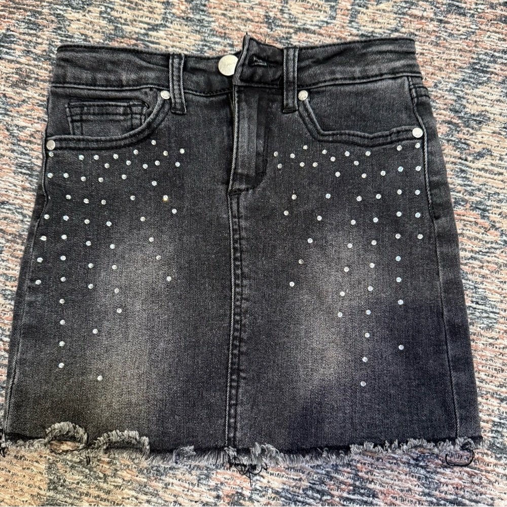 Joe's Jeans Studded Black Mini Skirt